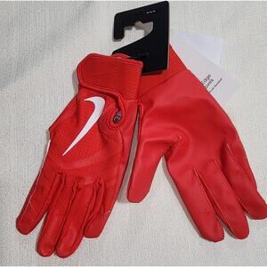 Nike Alpha Huarache Edge baseball gloves red-medium youth